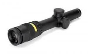AccuPoint 1-4x24 Riflescope German #4 Crosshair w/ Amber Dot, 30mm Tube - TR24-3