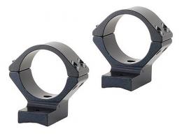 Talley Black Anodized 30MM Medium Rings/Base Set For Tikka T3 - 740714