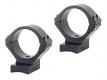 Talley Black Anodized 30MM Medium Rings/Base Set For Winches