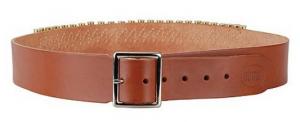 Hunter Company Cartridge Belt Pistol 45 ACP 25 Rounds Chestnut Tan Leather 34"-39" - 1451MED