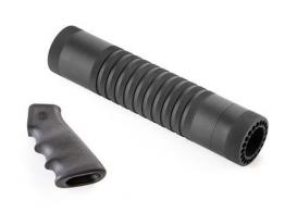 Hogue AR15 Mid Length OverMold Rubber Grip/Aluminum Forend K - 15048