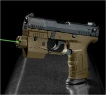 Viridian Olive Drab/Green Laser For Walther P22 w/3.4" Or 5" - WP22OD