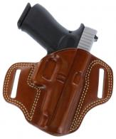 Galco CM158 Combat Master OWB Tan Leather Belt Slide Fits S&W J Frame Fits Charter Arms Undercover Right Hand - 158