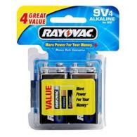 RayoVac 2 Pack Carded Alkaline 9 Volt Batteries - A16042D