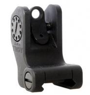 Troy Black Rear Fixed Battle Sight - FRSR0BT00