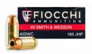 Main product image for Fiocchi Pistol Shooting Dynamics Hollow Point 40 S&W Ammo 165gr  50 Round Box
