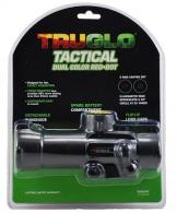 TruGlo Gobble Stopper 1x 30mm Matte Black Red Dot Sight