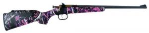 Crickett Single Round .22 LR w/Blue Barrel/Realtree Al - KSA160 Crickett Single Round .22 LR w/Blue Barrel/Realtree Al - KSA160
