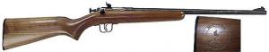 Crickett .22 LR  w/Engraved 1st Christmas Walnut Stock - CRICK 60847