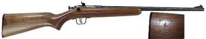 Crickett .22 LR  w/Engraved 1st Christmas Walnut Stock - CRICK 60847