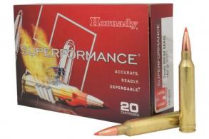 Hornady Superformance 7mm Remington Magnum 162 GR SST 20rd Box - 80633 Hornady Superformance 7mm Remington Magnum 162 GR SST 20rd Box - 80633