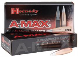 Hornady A-Max 6.5mm Grendel AMAX 123 GR 2620 fps 20 Rounds P - H8150