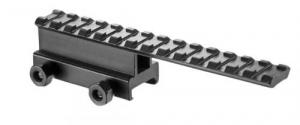 Barska Flat Top Riser Mount For AR-15/M16 Extented Style Black Matte Fi