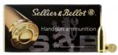 Main product image for Sellier & Bellot Full Metal Jacket 9mm Ammo 115 gr 50 Round Box