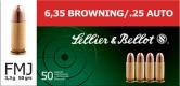 SELLIER & BELLOT 25 ACP FMJ 50RD BOX - sb25a