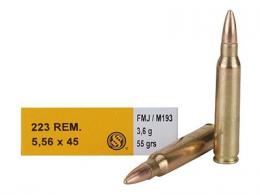 SELLIER & BELLOT 223 Remington/5.56 Nato Full Metal - V330282U SELLIER & BELLOT 223 Remington/5.56 Nato Full Metal - V330282U