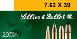 SELLIER & BELLOT 7.62mmX39mm Soft Point 123 GR 2300 - SB76239B