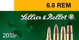 SELLIER & BELLOT 6.8mm Remington PTS (Plastic Tip Sp