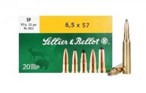 SELLIER & BELLOT 6.5mmX57 Soft Point 131 GR 2519 fp - V330622U SELLIER & BELLOT 6.5mmX57 Soft Point 131 GR 2519 fp - V330622U
