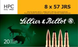SELLIER & BELLOT 8mmX57 JRS Hollow Point Capped 196 - V331912U SELLIER & BELLOT 8mmX57 JRS Hollow Point Capped 196 - V331912U