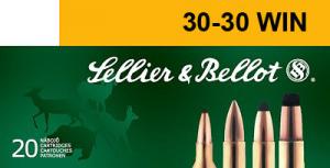 SELLIER & BELLOT 30-30 Winchester Soft Point 150 GR 20rd box - V330352U SELLIER & BELLOT 30-30 Winchester Soft Point 150 GR 20rd box - V330352U