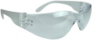 Radians MR0110ID Mirage Safety Eyewear Adult Clear Lens Polycarbonate Clear Frame - 405