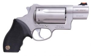Taurus Judge Public Defender Stainless/Pink Grip 410/45 Long Colt Revolver - 2441039TCPK Taurus Judge Public Defender Stainless/Pink Grip 410/45 Long Colt Revolver - 2441039TCPK
