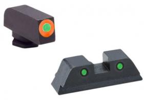 Ameriglo Spartan Operator 3-Dot Set for Glock Green Tritium Handgun Sight - GL450