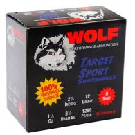 Wolf 12 Ga. 2 3/4" 1 oz, #8 Lead Round - DQ128 Wolf 12 Ga. 2 3/4" 1 oz, #8 Lead Round - DQ128