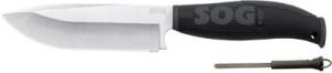S.O.G AURA CAMPING Fixed 7Cr13 Stainless Drop Point Bl - AU01N