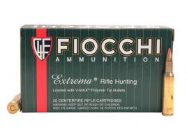 Fiocchi Extrema Rifle Ammo 222 Remington V-Max 50 GR 3200 fp 20rd box - 222HVA Fiocchi Extrema Rifle Ammo 222 Remington V-Max 50 GR 3200 fp 20rd box - 222HVA