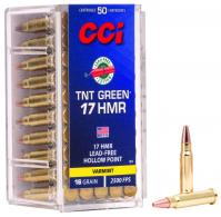 CCI .17 HMR .17 HMR Lead Free Hollow P - 951 CCI .17 HMR .17 HMR Lead Free Hollow P - 951