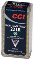 CCI SELECT .22 LR None Toxic Lead Free 21 GR 1650 fps - 952 CCI SELECT .22 LR None Toxic Lead Free 21 GR 1650 fps - 952