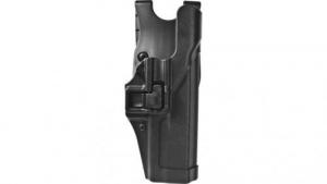 BLACKHAWK! SERPA Level 2 Duty Belt Holster for Glock 17/19/22/23 Left Hand Black - 44H000BK-L BLACKHAWK! SERPA Level 2 Duty Belt Holster for Glock 17/19/22/23 Left Hand Black - 44H000BK-L
