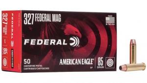 Federal American Eagle 327 Fed Mag 85gr Jacket Soft Point 50RD - AE327A Federal American Eagle 327 Fed Mag 85gr Jacket Soft Point 50RD - AE327A