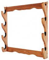 Allen Four Gun Wooden Wall Rack - 18550 Allen Four Gun Wooden Wall Rack - 18550