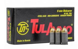 TULAMMO 9mm Full Metal Jacket 115 GR 900 Rnds