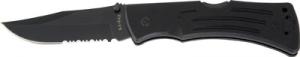 Ka-Bar 3063 Mule 3.94" Folding Clip Point Part Serrated 420 Stainless Steel Blade G10 Black Handle - 3063 Ka-Bar 3063 Mule 3.94" Folding Clip Point Part Serrated 420 Stainless Steel Blade G10 Black Handle - 3063