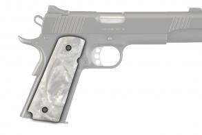 Hogue GOVT GRIP PANELS WHITE PEARL - 45318 Hogue GOVT GRIP PANELS WHITE PEARL - 45318