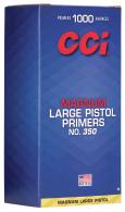 CCI Magnum Pistol No. 350 Large Pistol Multi-Caliber Handgun 1000 Per Pack - 0016