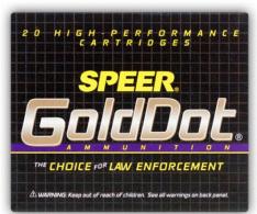 SPEER GLDDOT 480 325GDHP 20/25 - 23985 SPEER GLDDOT 480 325GDHP 20/25 - 23985