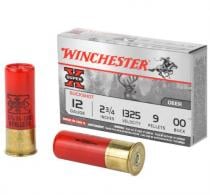 Winchester Super X Buckshot 12 Gauge Ammo 2-3/4" 00 Buck 5 Round Box - XB1200 Winchester Super X Buckshot 12 Gauge Ammo 2-3/4" 00 Buck 5 Round Box - XB1200