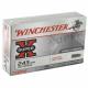 Main product image for Winchester Super-X  243 Winchester 80gr Jacketed Soft Point 20rd box