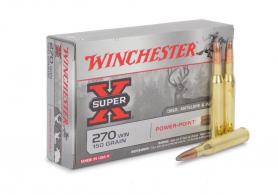 Winchester Super-X 270Win 150Gr Power-Point 20rd box - X2704 Winchester Super-X 270Win 150Gr Power-Point 20rd box - X2704
