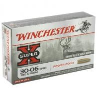 Winchester Super-X 30-06 Springfield 180 Grain Power-Point 20rd box - X30064 Winchester Super-X 30-06 Springfield 180 Grain Power-Point 20rd box - X30064