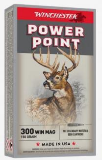 Main product image for Winchester 300 Winchester Magnum 150 Grain Power-Point