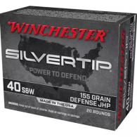 Winchester 40S&W 155 TCFMC 50/10 - X40SWTCM Winchester 40S&W 155 TCFMC 50/10 - X40SWTCM