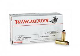 Winchester USA .44 MAG 240 Grain JSP 50ct Box - Q4240 Winchester USA .44 MAG 240 Grain JSP 50ct Box - Q4240