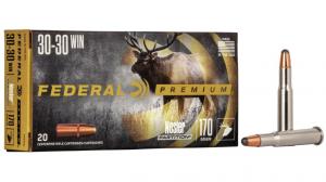 Federal Vital-Shok Nosler Partition 20RD 170gr 30-30 Winchester - P3030D Federal Vital-Shok Nosler Partition 20RD 170gr 30-30 Winchester - P3030D