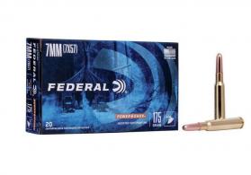 Federal Power-Shok Soft Point RN 20RD 175gr 7mm Mauser - 7A Federal Power-Shok Soft Point RN 20RD 175gr 7mm Mauser - 7A